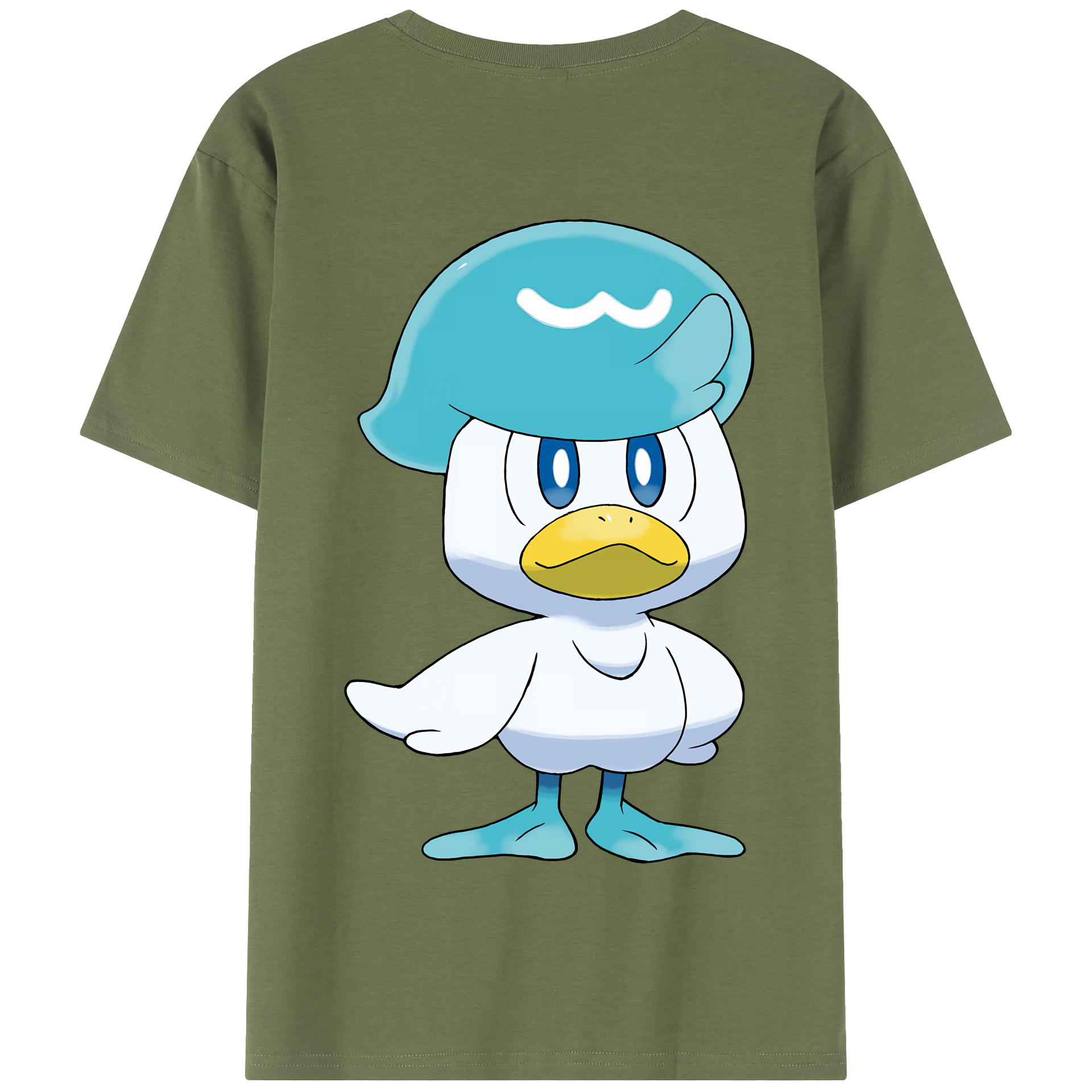 （画像用） ポケットモンスター Pokémon 綿100％半袖Tシャツ（背面プリント）